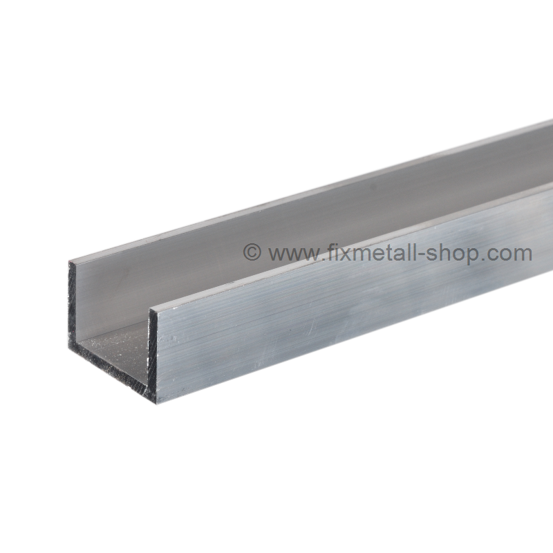 Aluminium U-Profil AlMgSi0,5